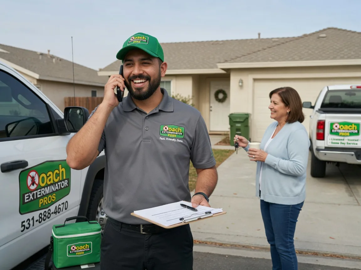 Pest Control Roach Exterminator Easton, MO FAQs